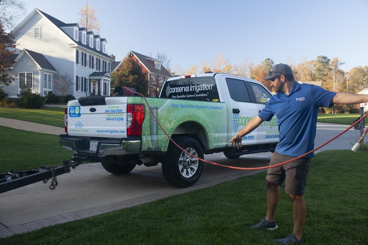 man net to pick up truck