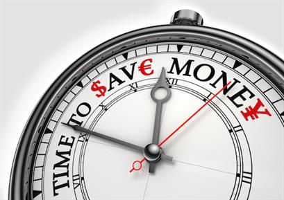 Time to Save Money Clock