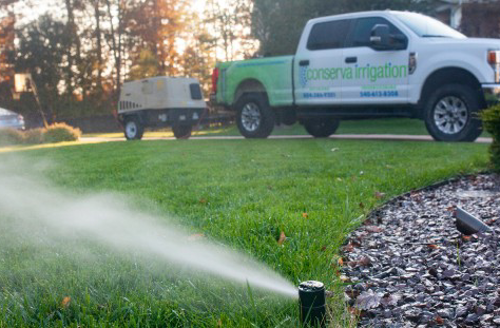 Sprinkler and Conserva Vehicle