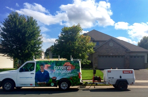 conserva irrigation branded van