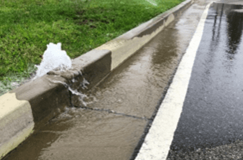 emergency irrigation repair needed