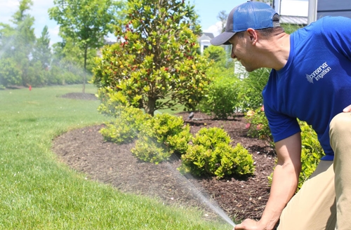 irrigation system startup in Gates Mills, OH