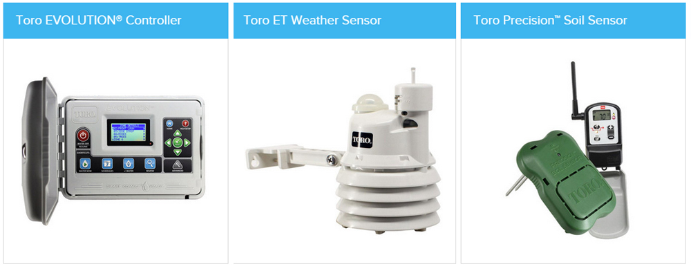 Three Off Toro Irrigation Products