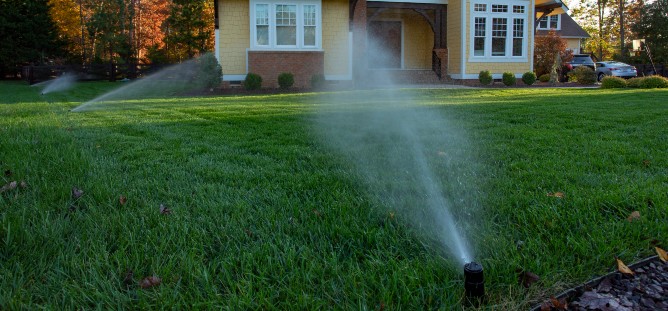 sprinkler system winterization in Allen, TX