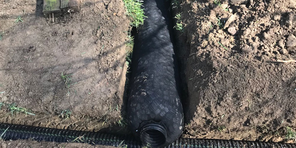 yard drainage system Hampton Roads Virginia