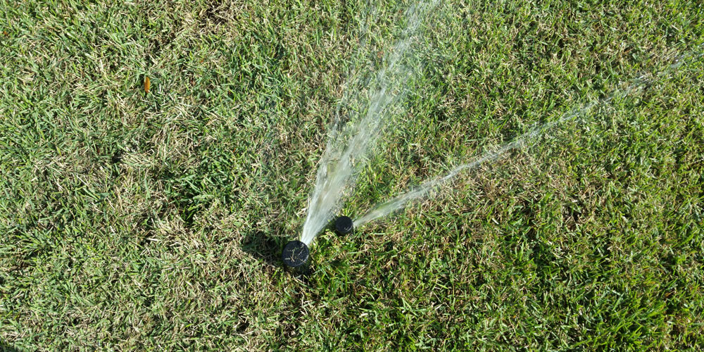 sprinkler head coverage in North Fort Myers Florida