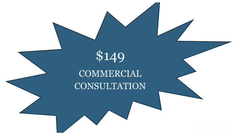 $149 Commercial Consultation