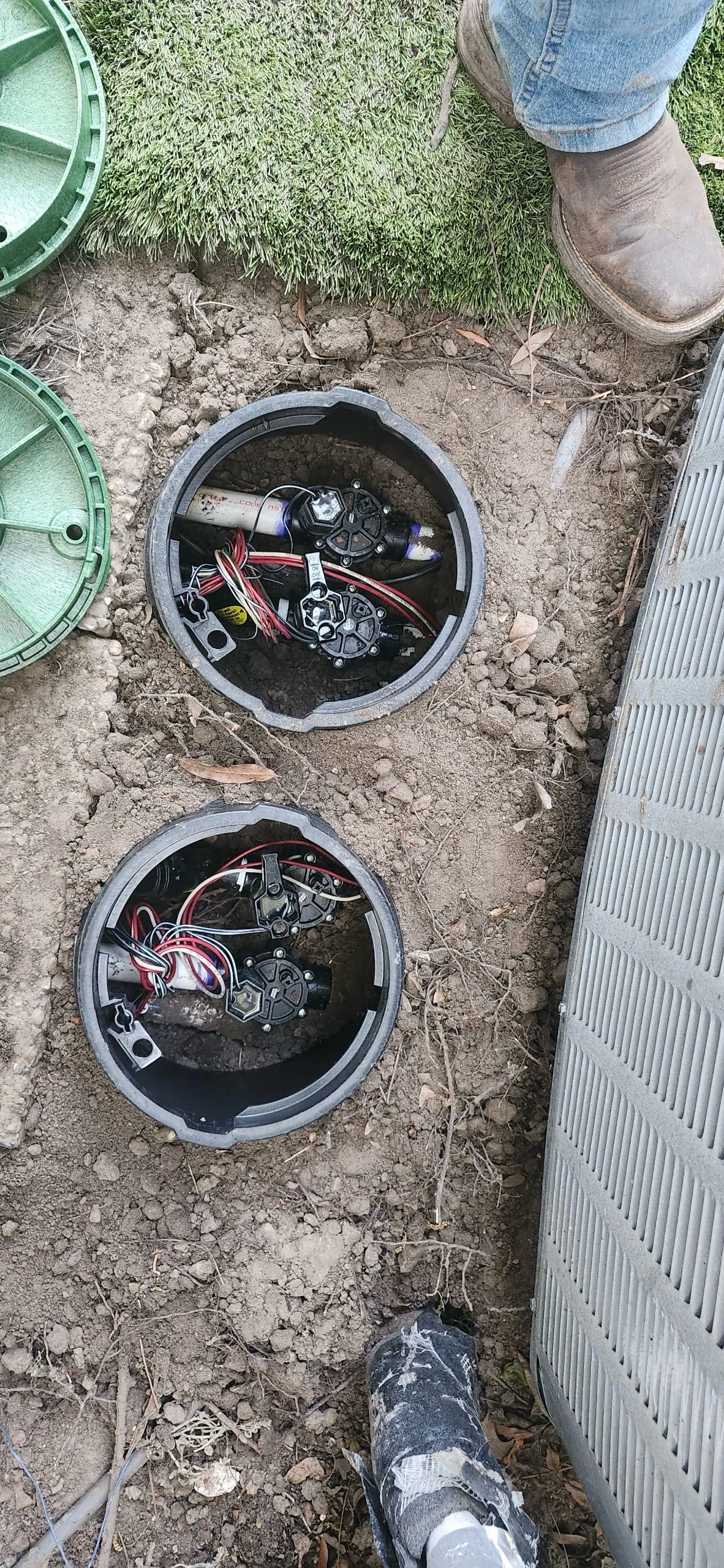valve wiring and connections